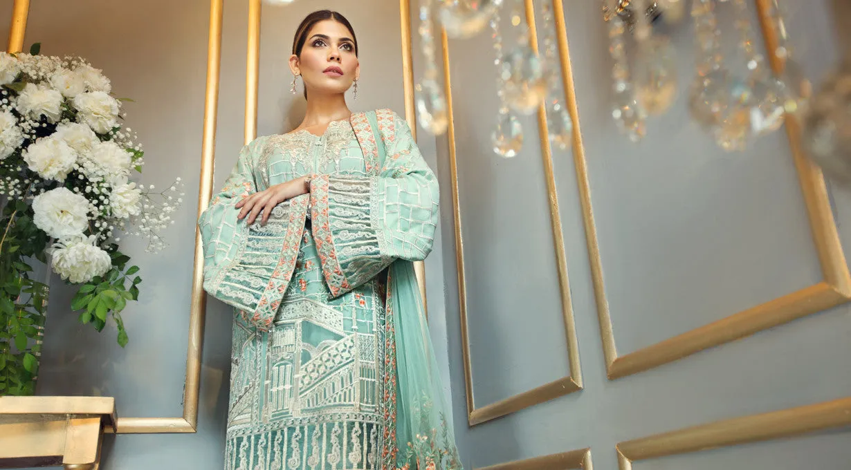 Anaya Festive Chiffon Collection 2017 – Aqua Dreams