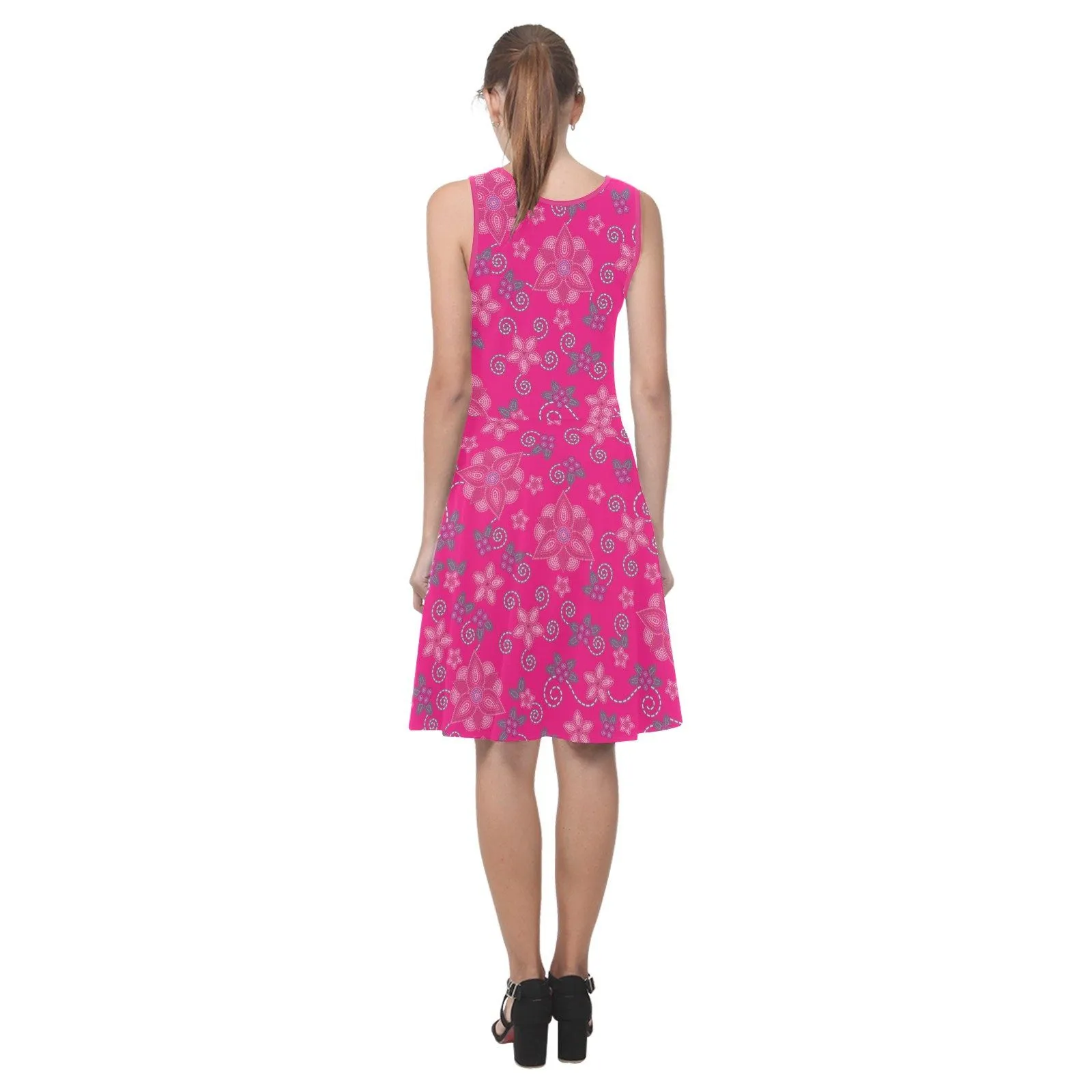 Berry Picking Pink Atalanta Sundress