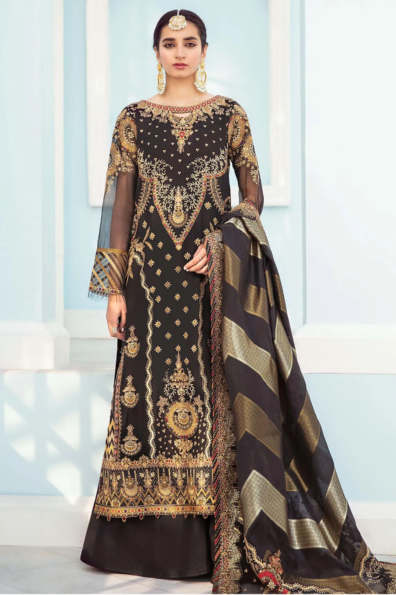 Celestial by Iznik Unstitched 3 Piece Luxury Chiffon Collection'2022-ICC-03