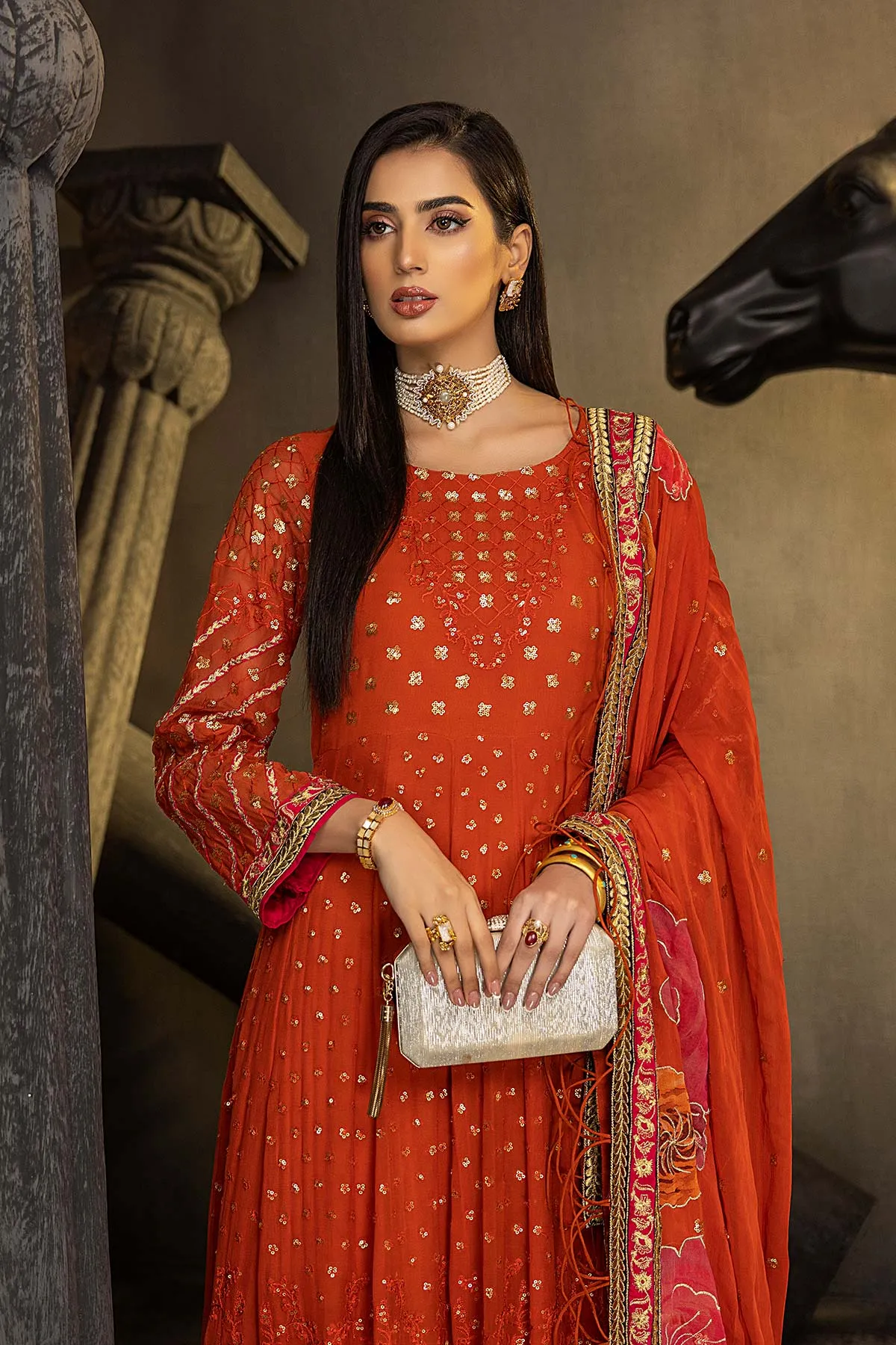 Charizma Barkha Premium Chiffon Collection – CBK23-05