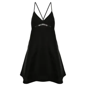 Double Faced Silk Cotton Dress
