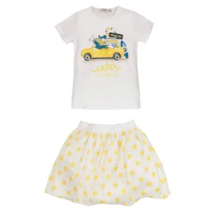 EMC - Disney Donald Duck Skirt Set - Yellow