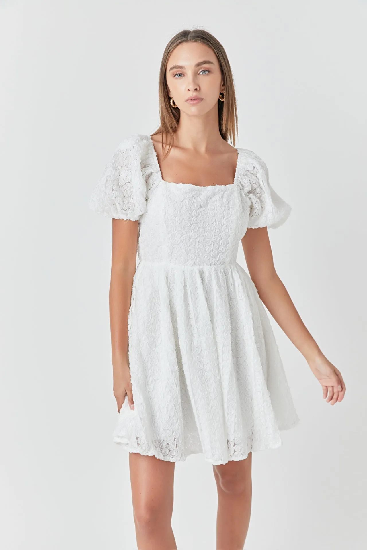 Endless Rose - Floral Mini Dress