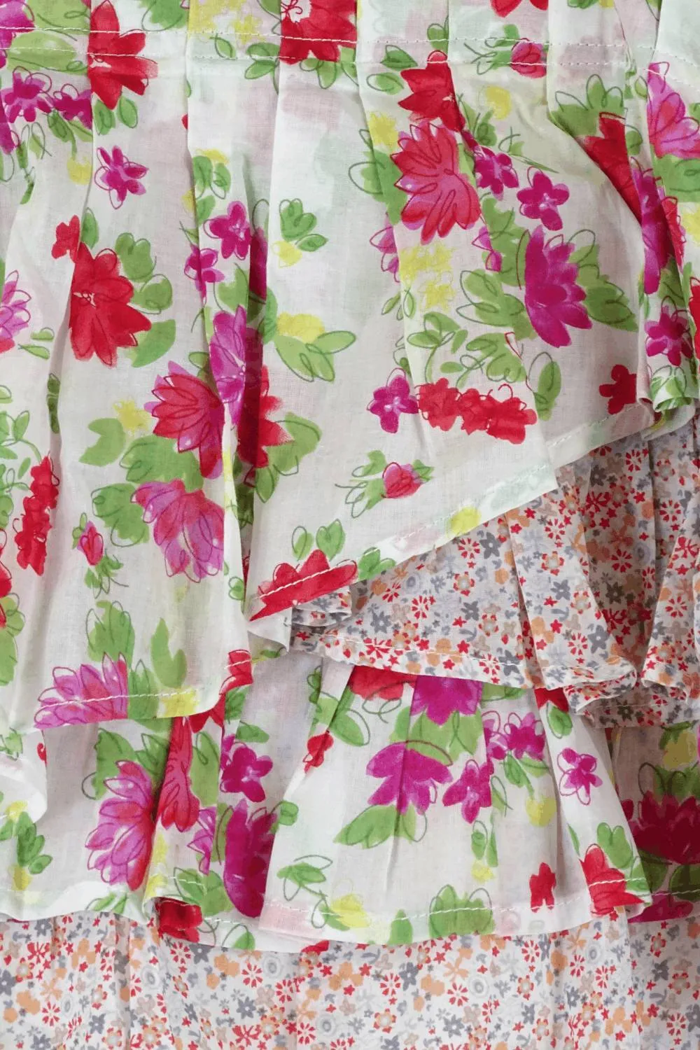 Esprit Floral Printed White Skirt 6