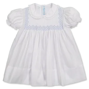 Feltman Brothers Vintage Smocked Bodice Dress
