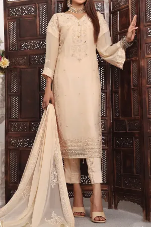 Florum By Soghat Unstitched 3 Piece Luxury Formals Handwork Chiffon Collection'2024-D-06
