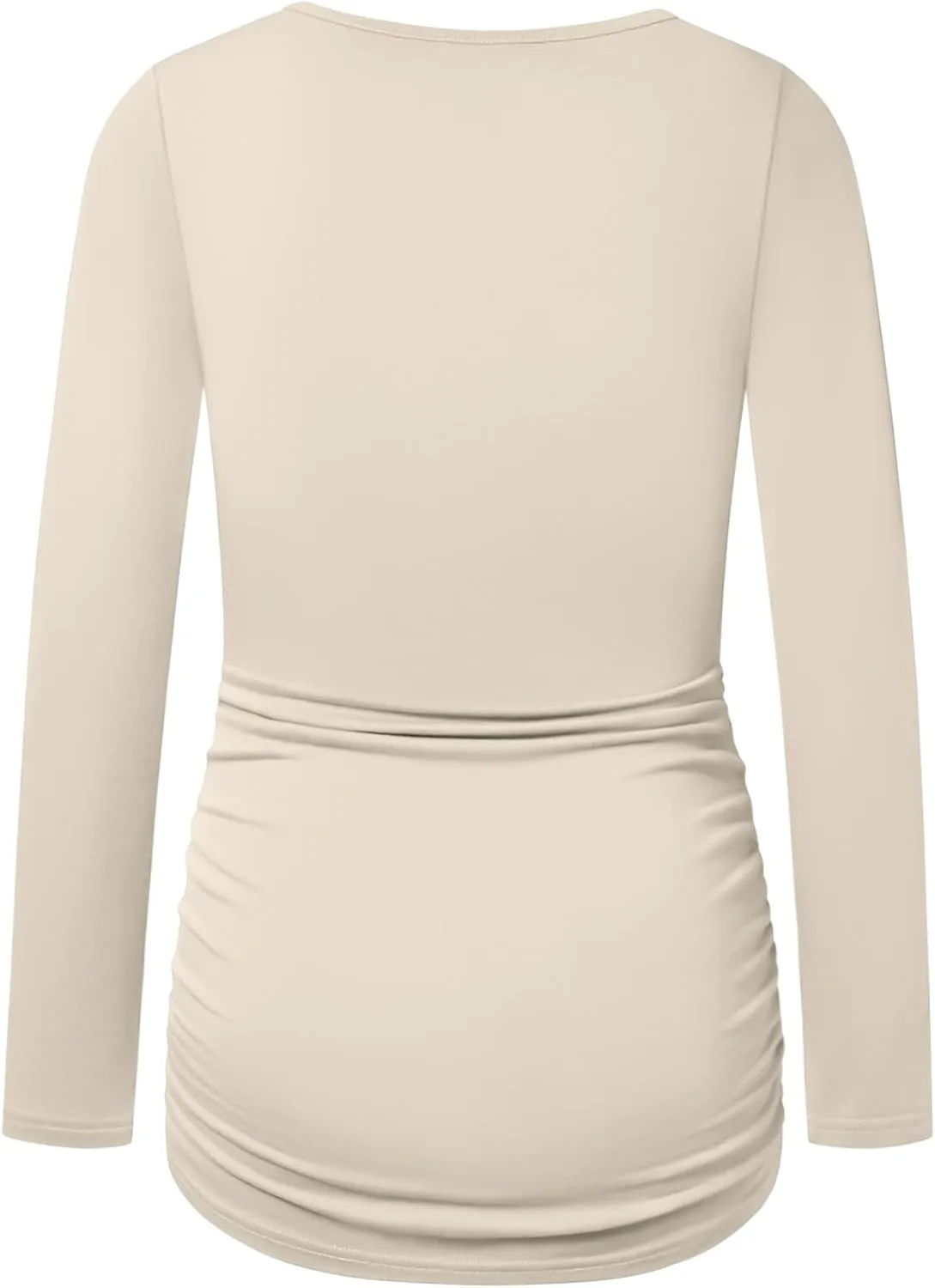 GINKANA Women's Baseball Crew Neck Flower Raglan Sleeve Maternity T-Shirt Top Pregnancy Shirt