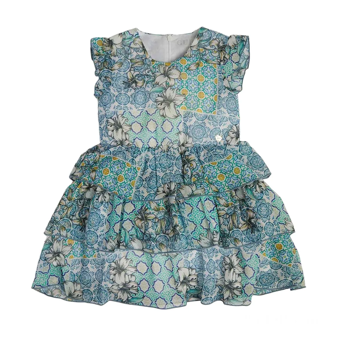 Guess - Dress, green floral