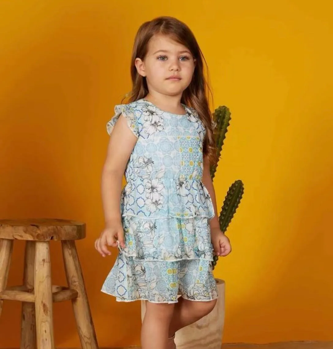 Guess - Dress, green floral