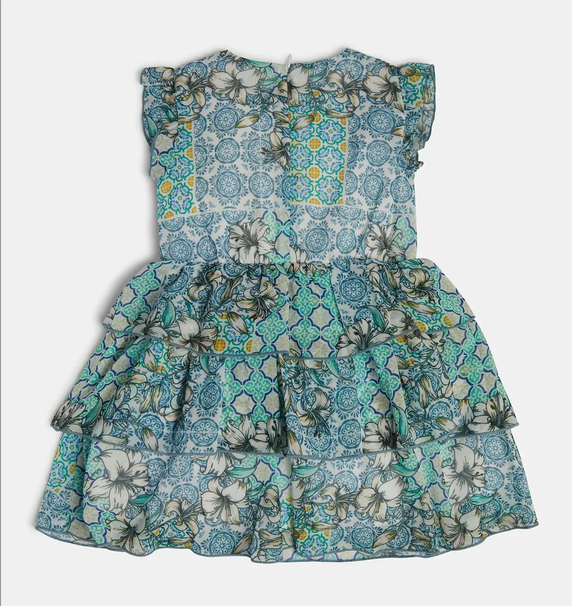 Guess - Dress, green floral