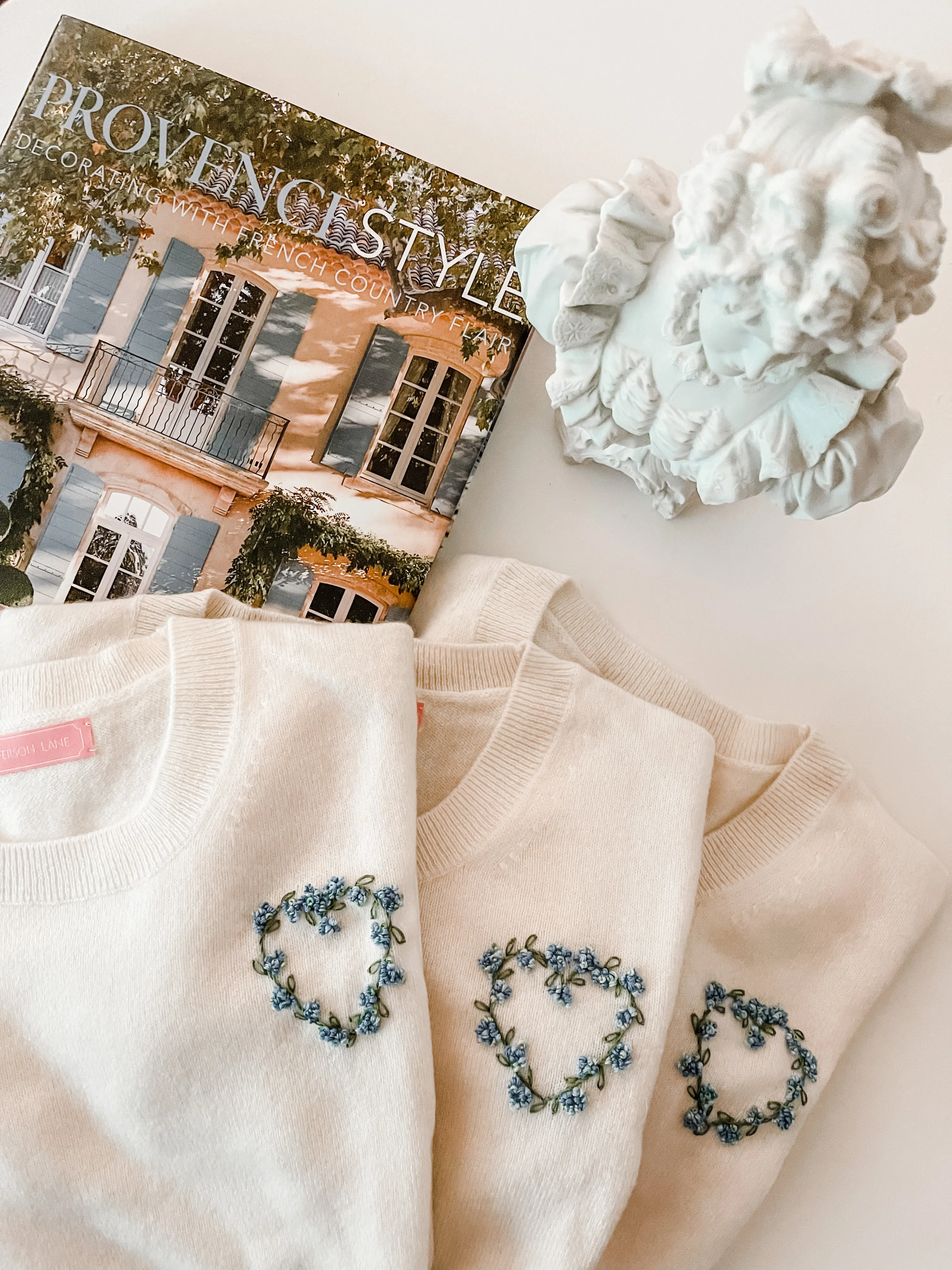 Hydrangea Short Sleeve Cashmere