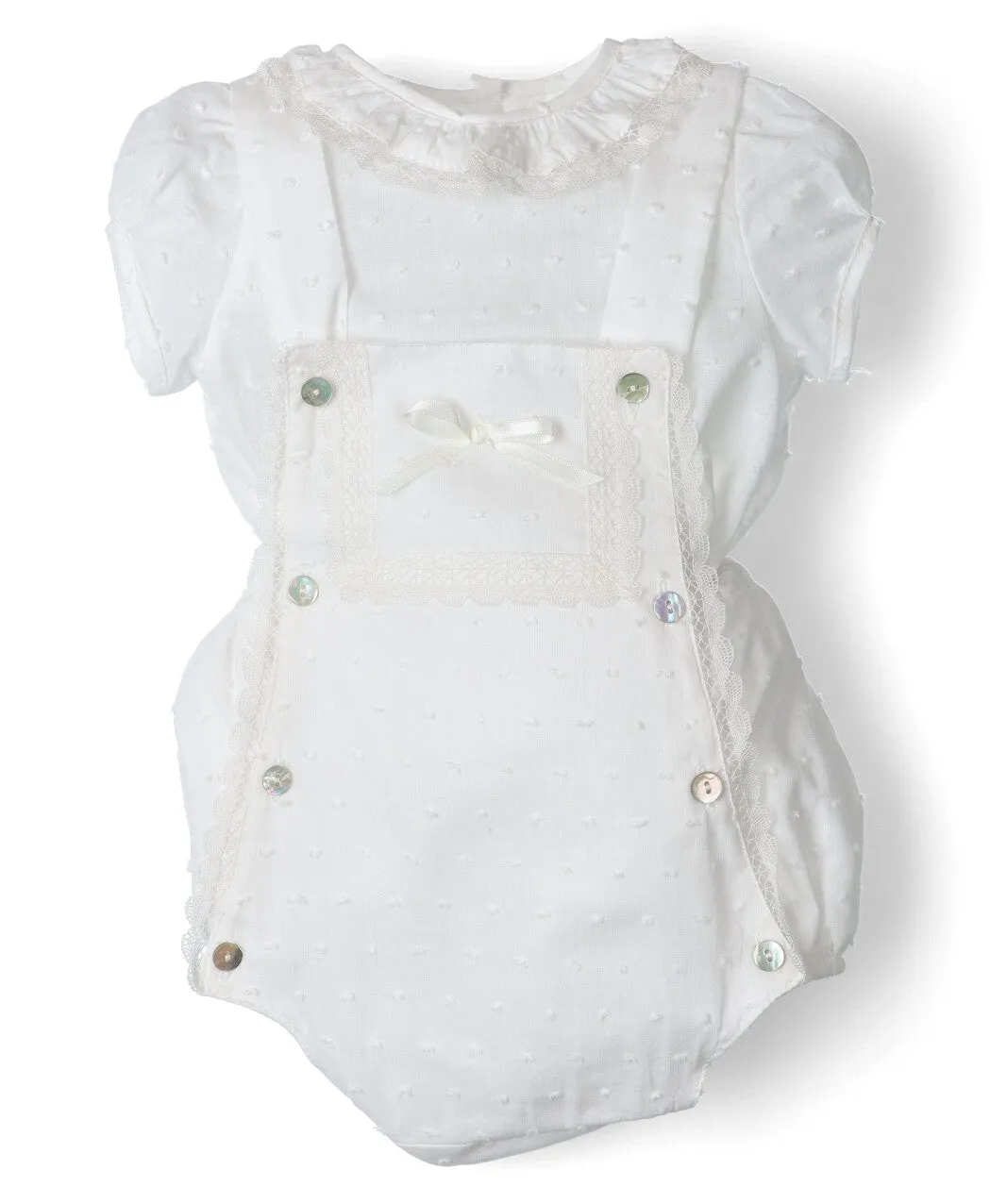 Lace Baby Romper Set
