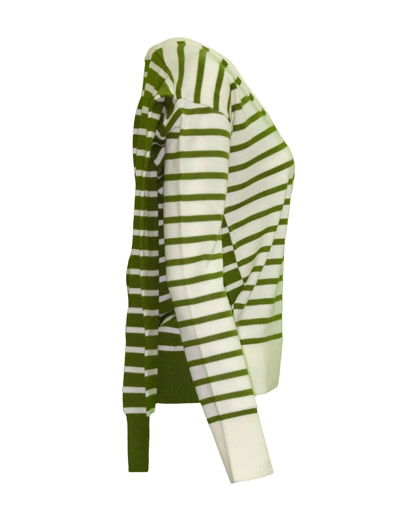 Leni Striped Tie Sweater