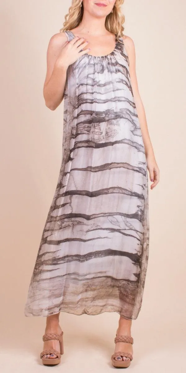 Maggia Tie-Dye Maxi Dress