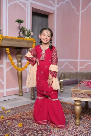 Meray Aangan Main Eid Ki Tayyari by Amna Khadija Kids Eid Collection'2023-MAE-11