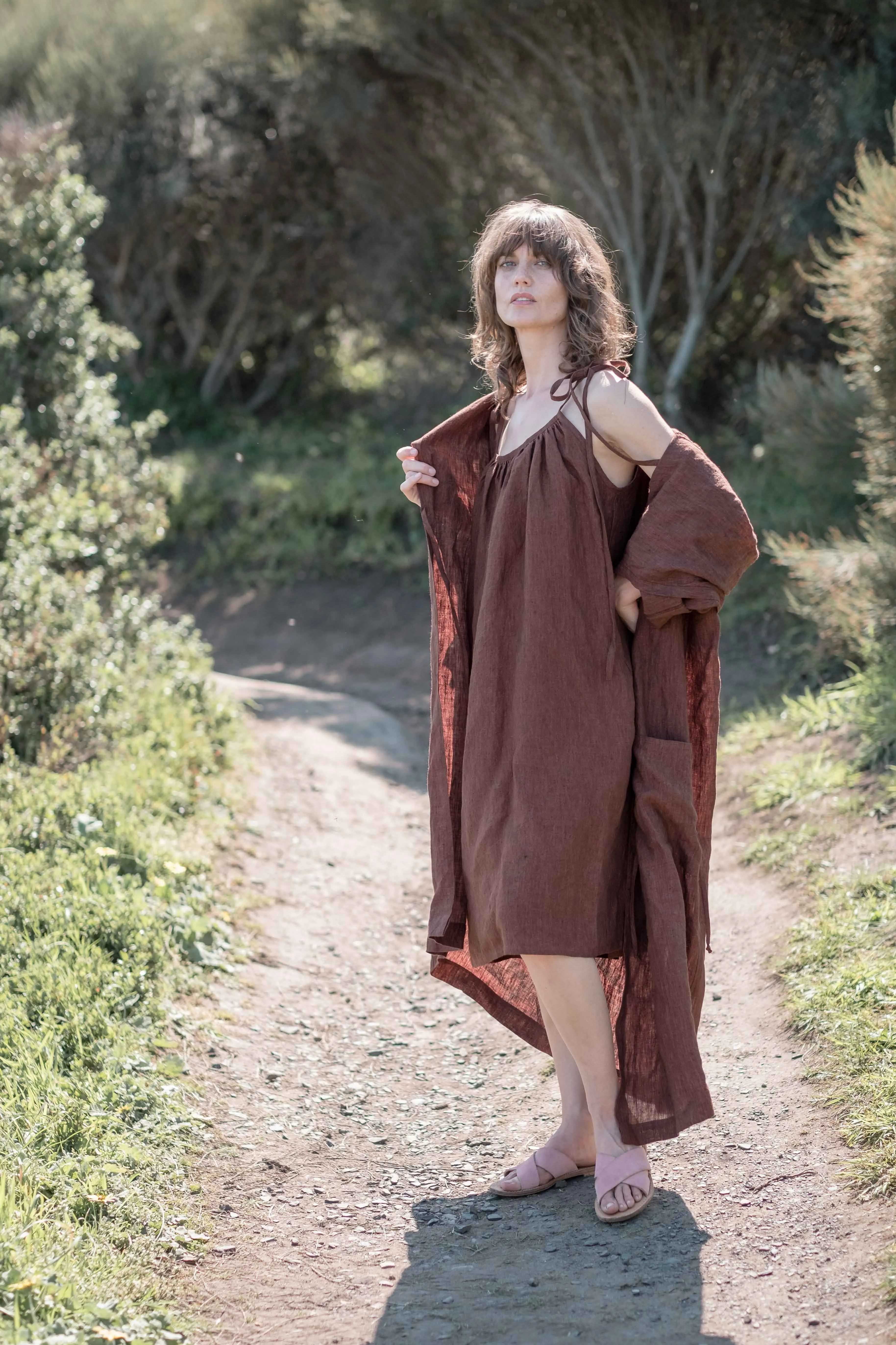 Nevi sundress / Acorn