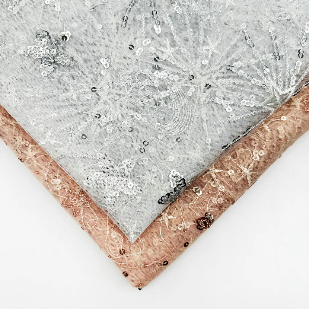 OEKO-TEX BSCI Sequin Fabric NF3B24 505
