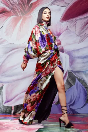 Printed Shirt Dress