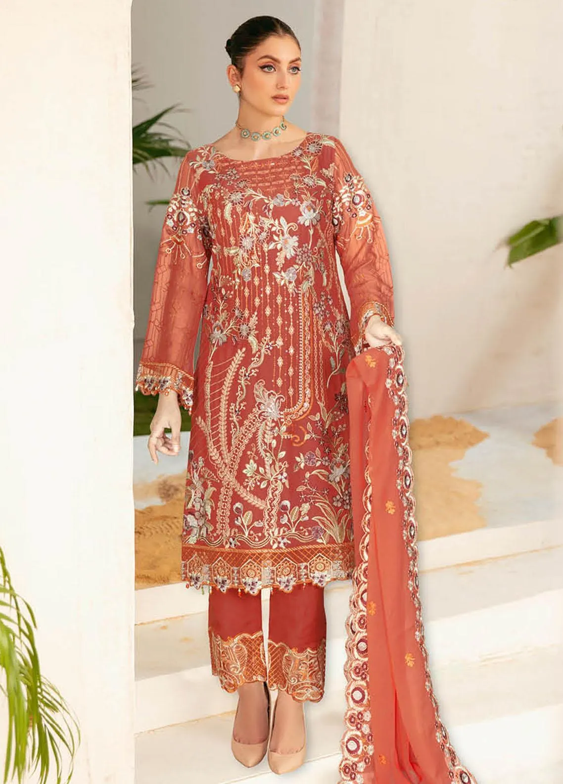 Ramsha Nayab Chiffon Collection – N-102