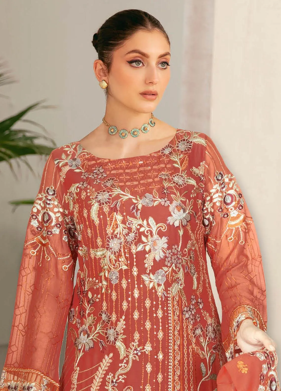 Ramsha Nayab Chiffon Collection – N-102