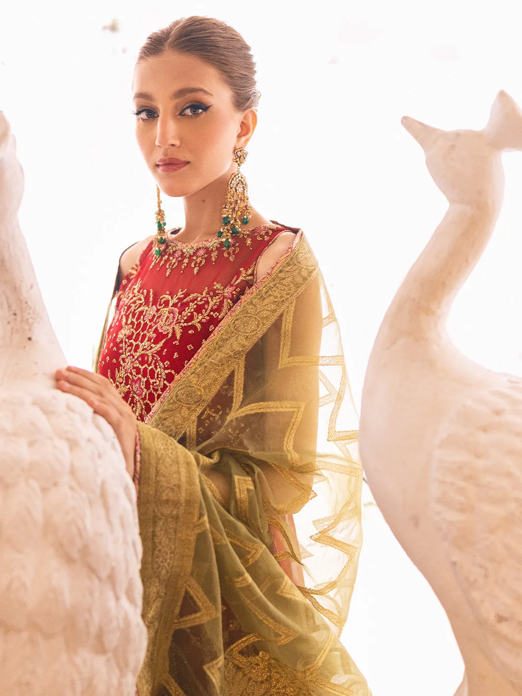 Roheenaz Sawariya Luxury Kalidaar Chiffon Formal Collection – DN-03