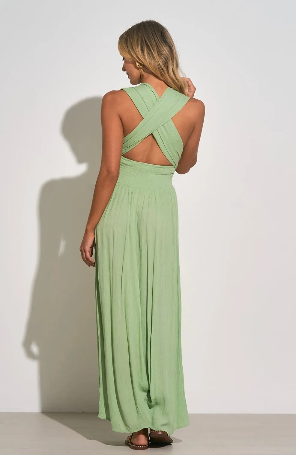 Sage Multi Tie Max Dress
