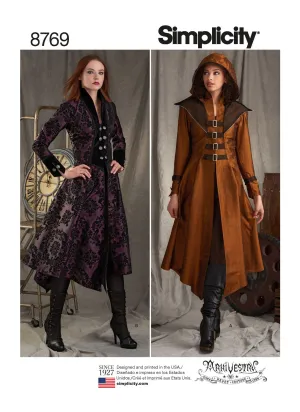 Simplicity S8769 Misses' Costume Coats