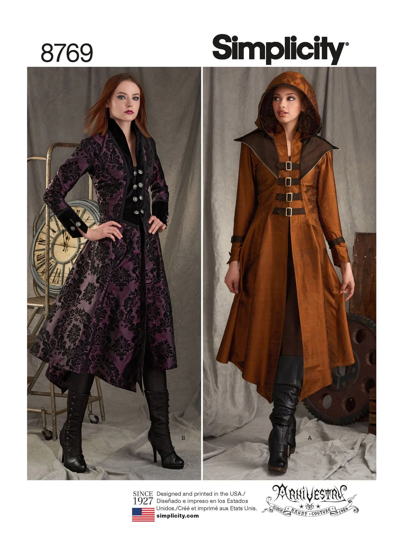 Simplicity S8769 Misses' Costume Coats