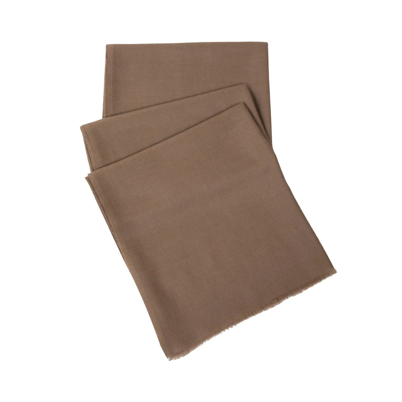 Sorrel Brown Cashmere Lohi Shawl