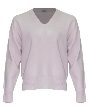 V-Neck Wool Blend Pullover