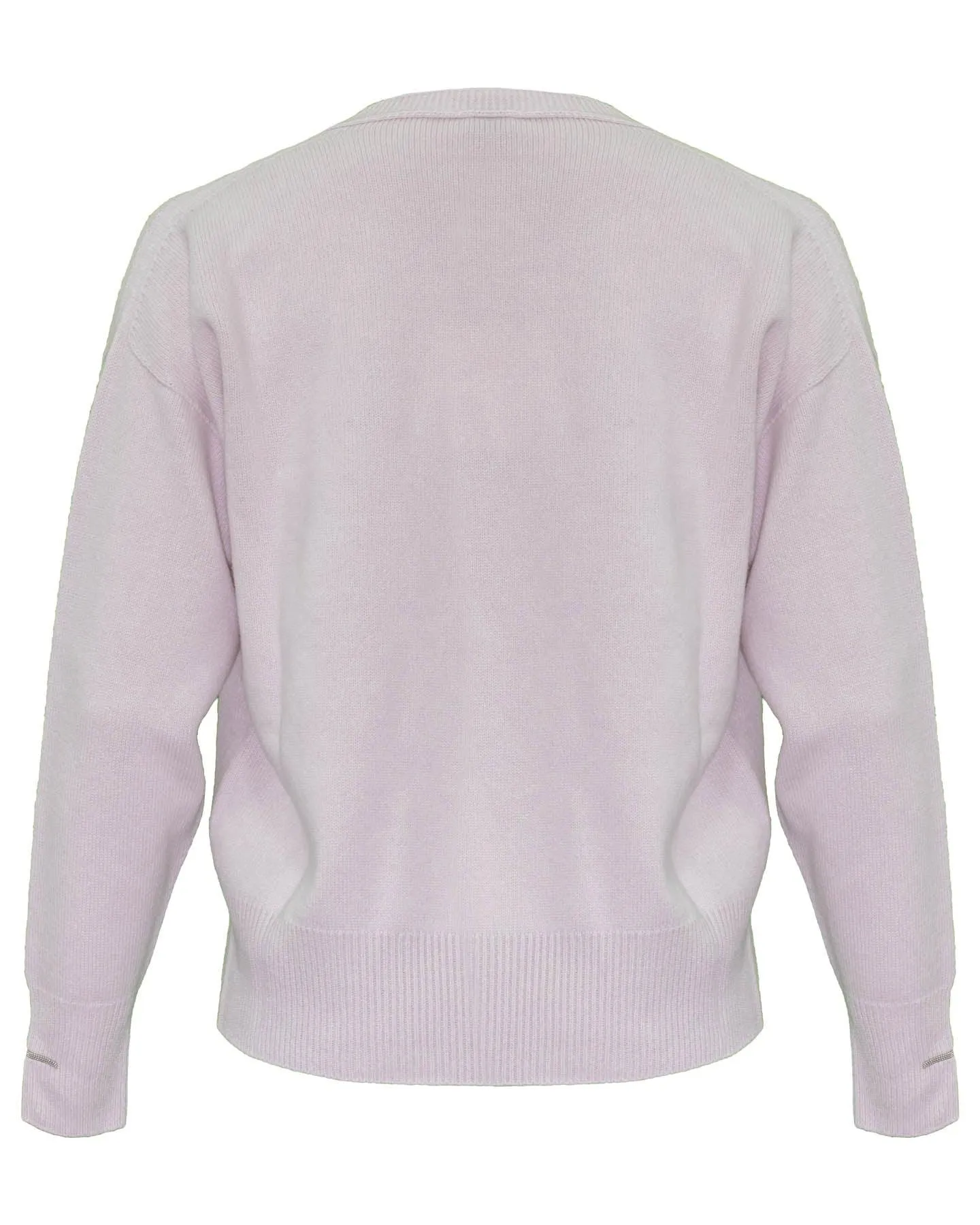 V-Neck Wool Blend Pullover